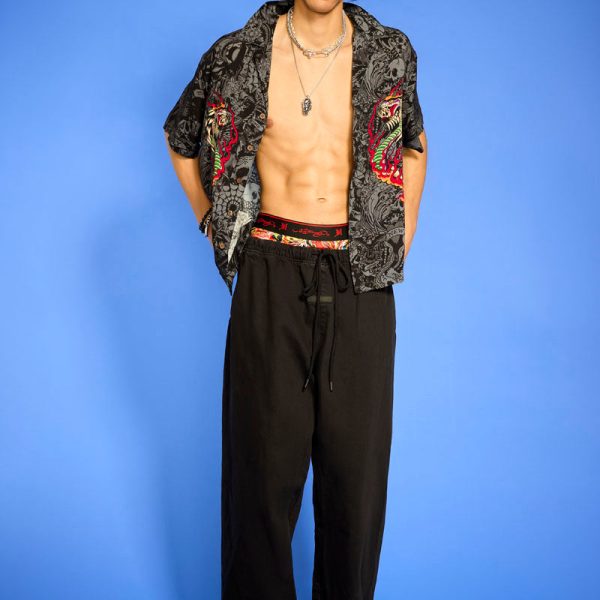 Cobra Flame Boxy Camp Shirt